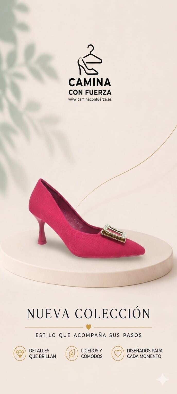 Tacones fucsias