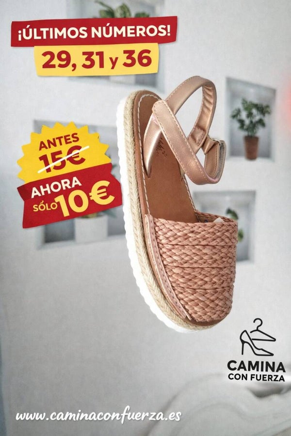 sandalias de esparto