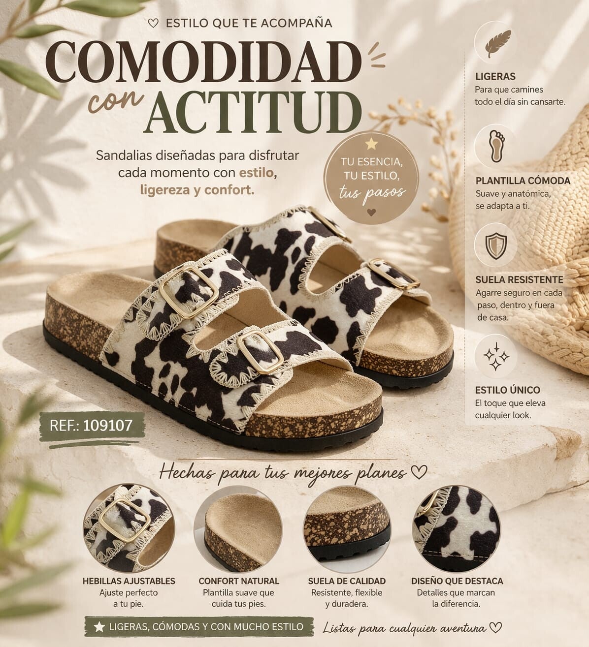 hebilla vaca