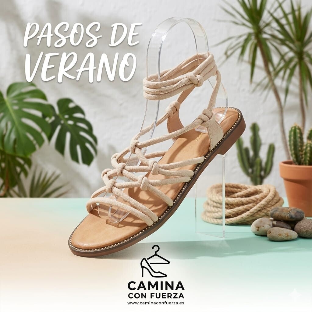sandalias de cuerdas
