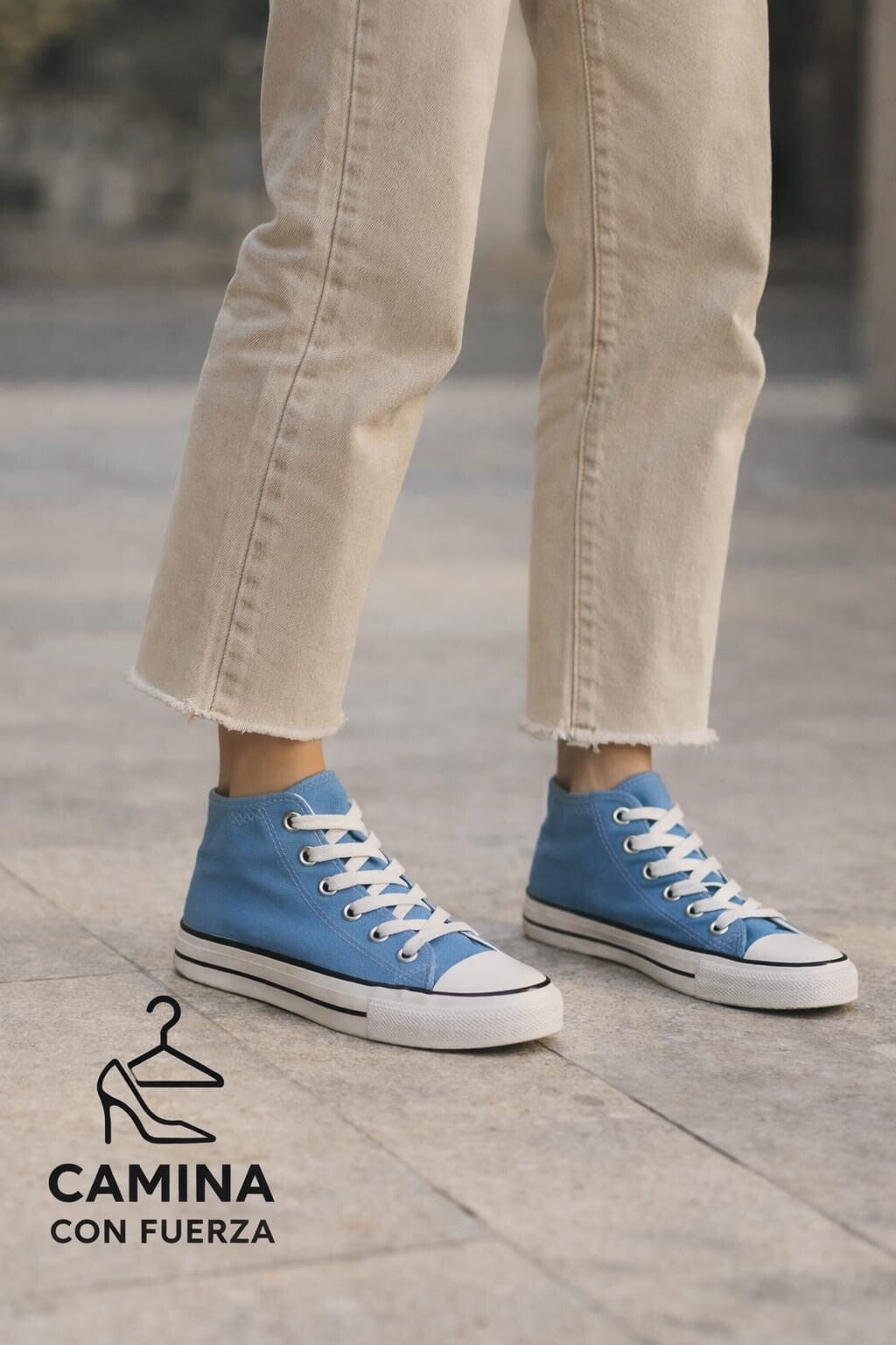 bambas azul