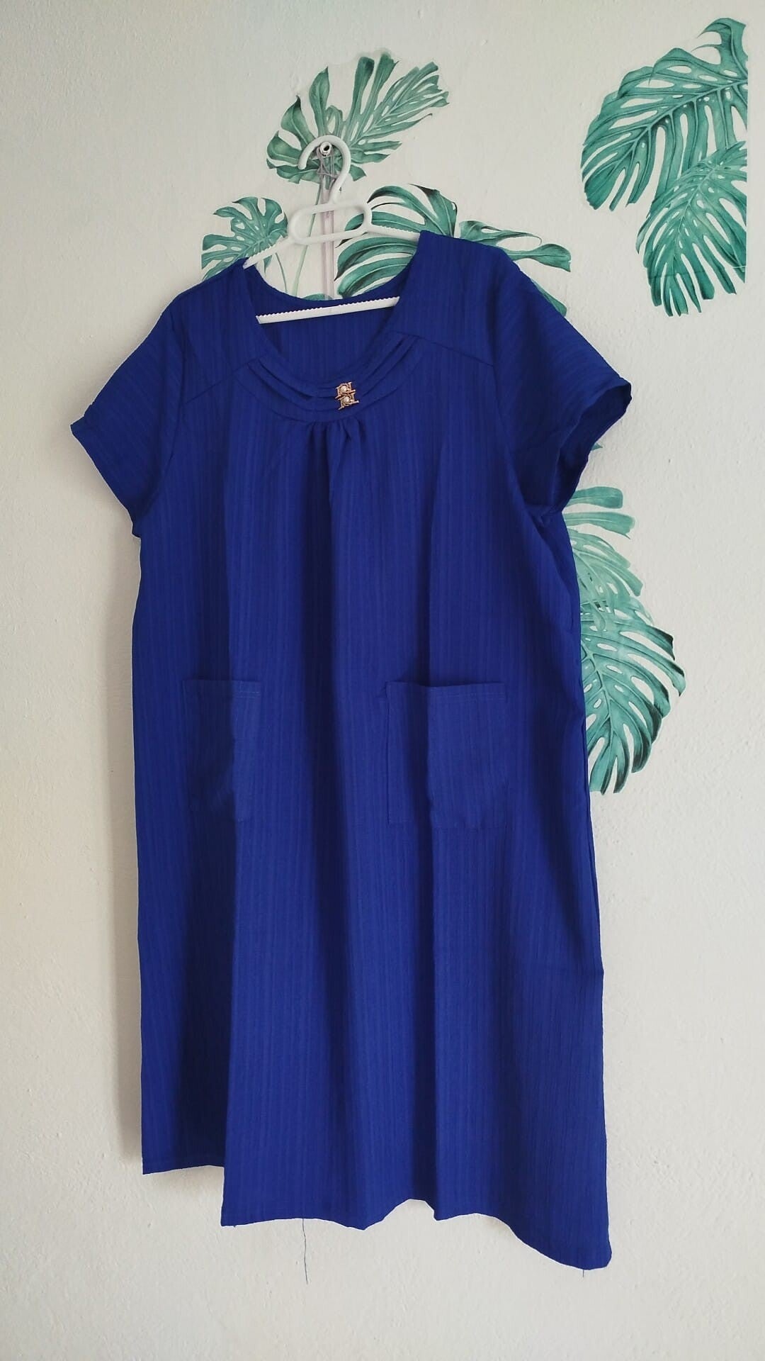 Bata perlas azul marino