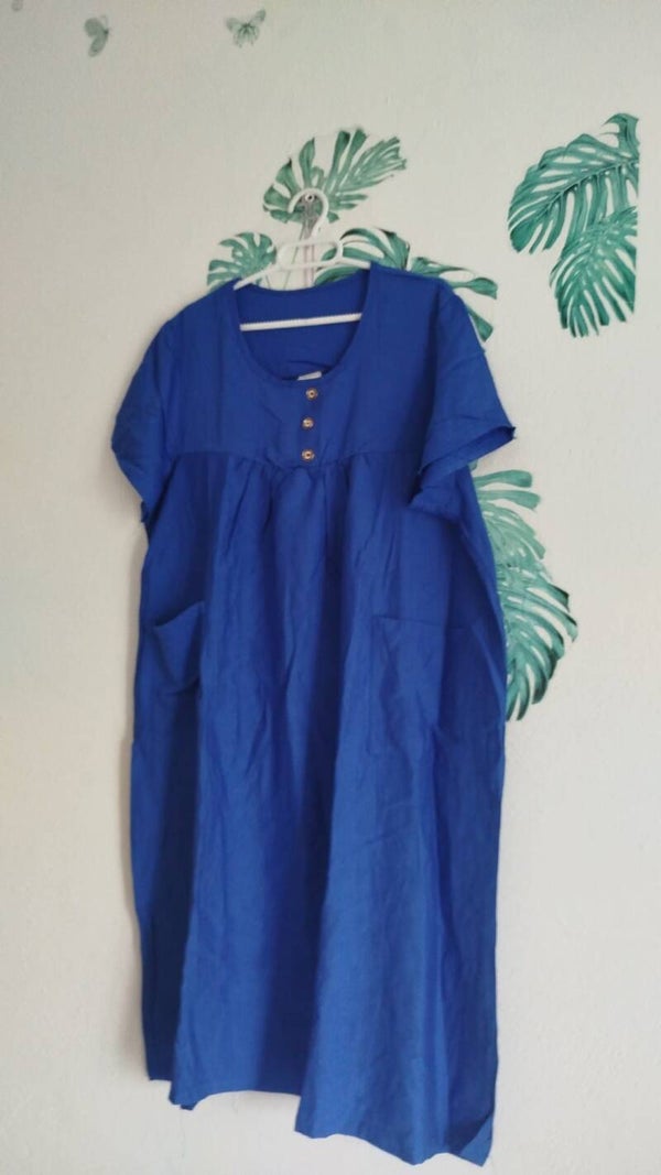 bata mangas azul