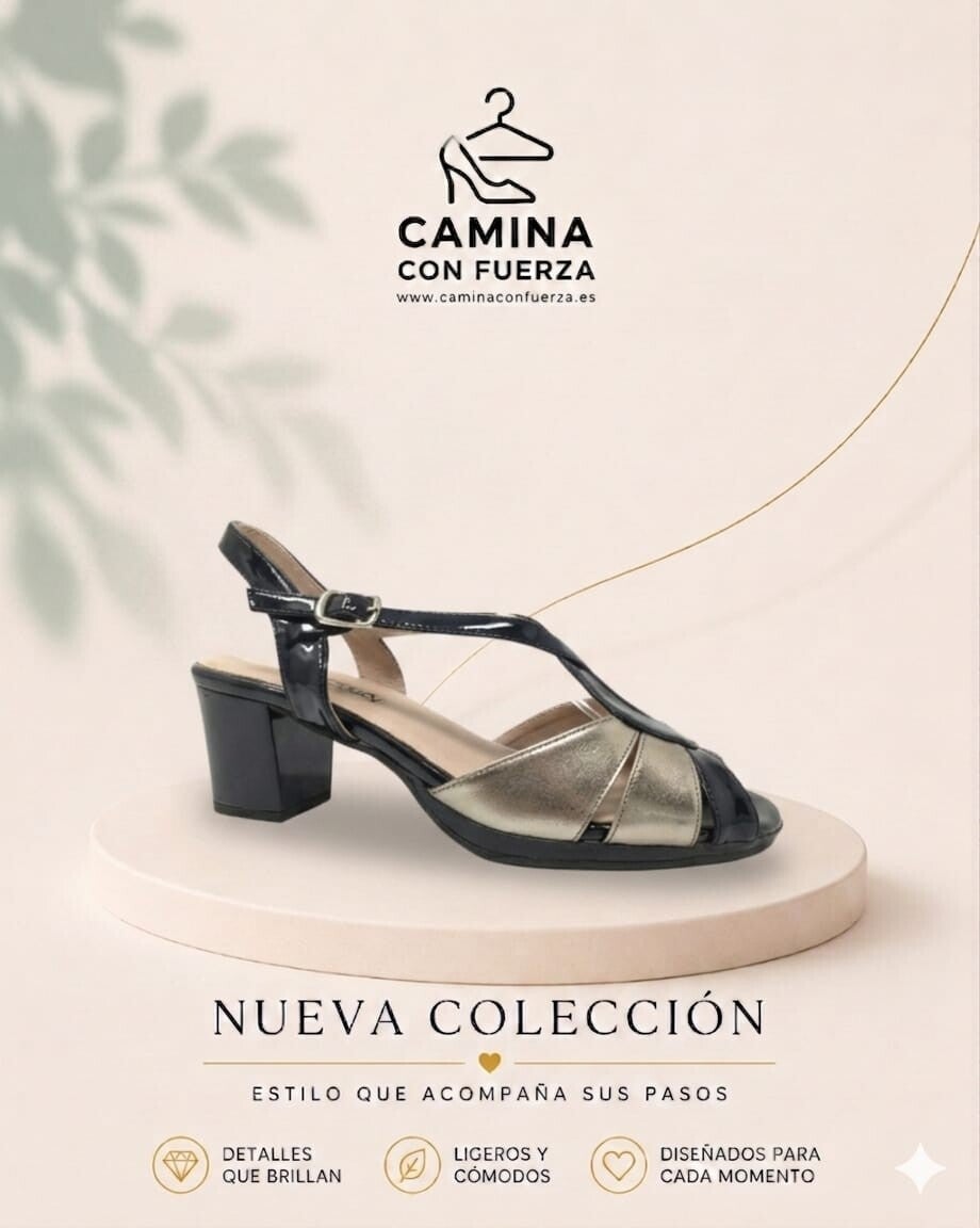 Tacones negros de señora