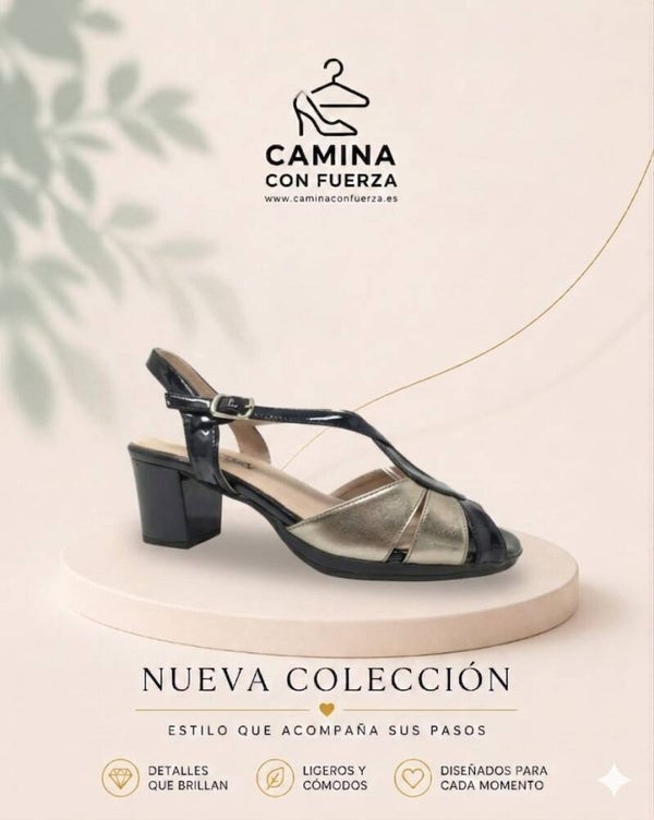 Tacones negros de señora