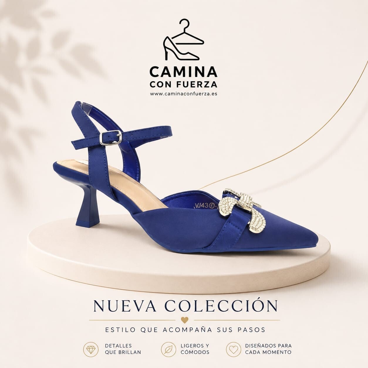 Tacones azulina