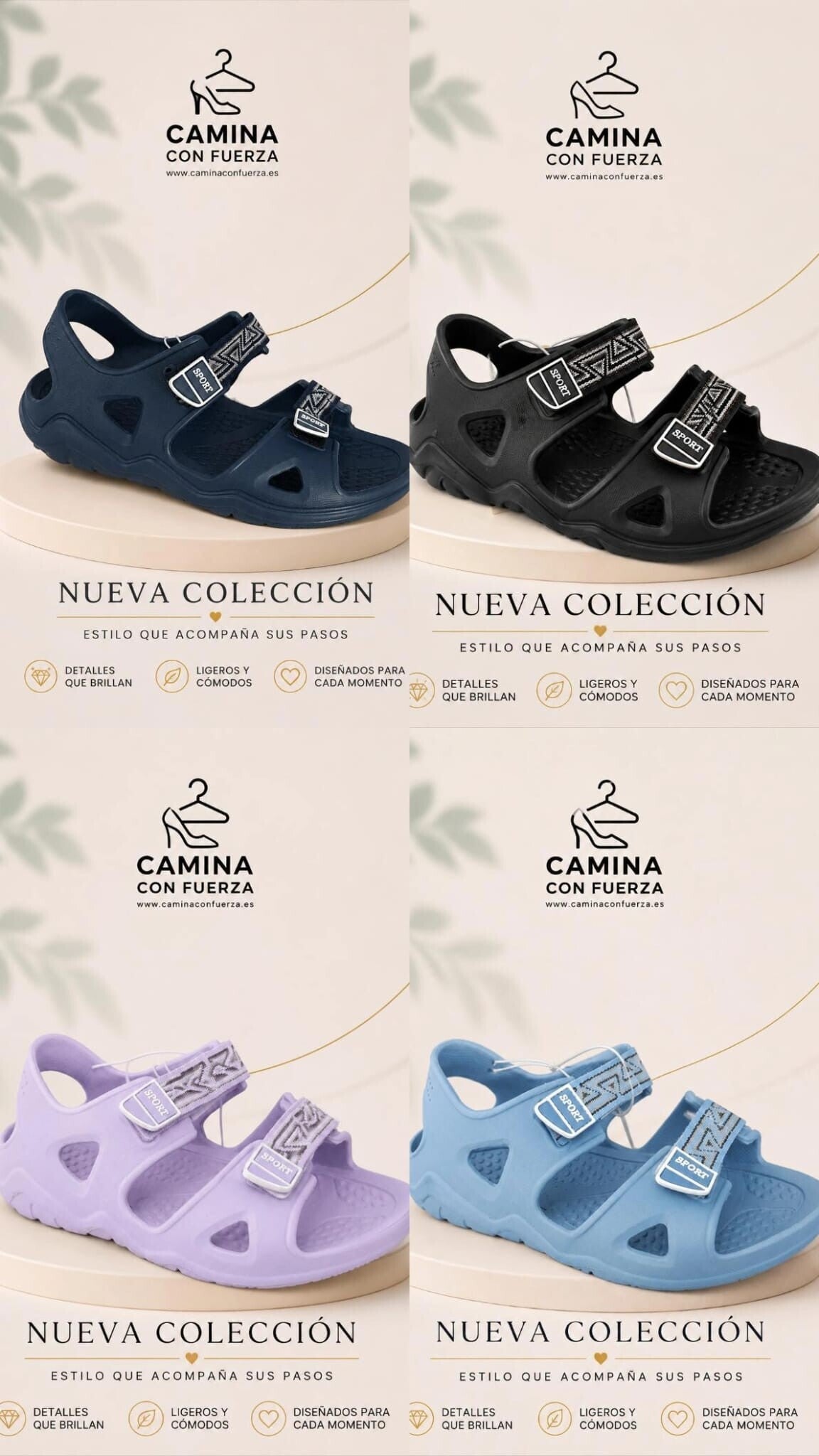 Sandalias deportivas unisex