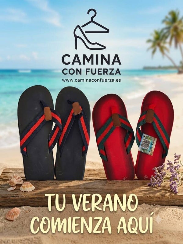 Chanclas de tela estilo urbano