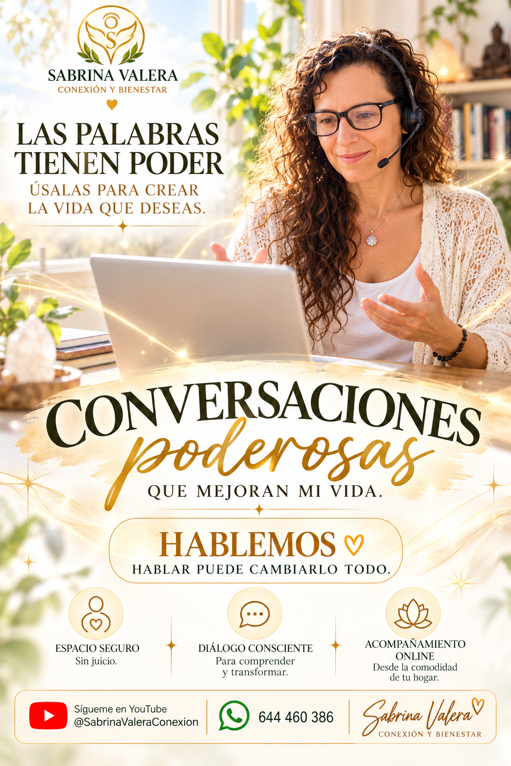 ACOMPAÑAMIENTO (SESIONES PRIVADAS) EMOCIONAL Y DESARROLLO PERSONAL