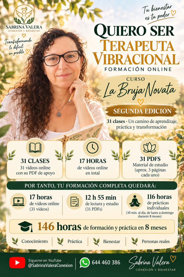 FORMACIÓN EN TERAPIA VIBRACIONAL