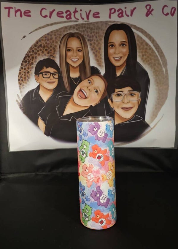 20oz Insulated Tumbler - Glow in the dark Green