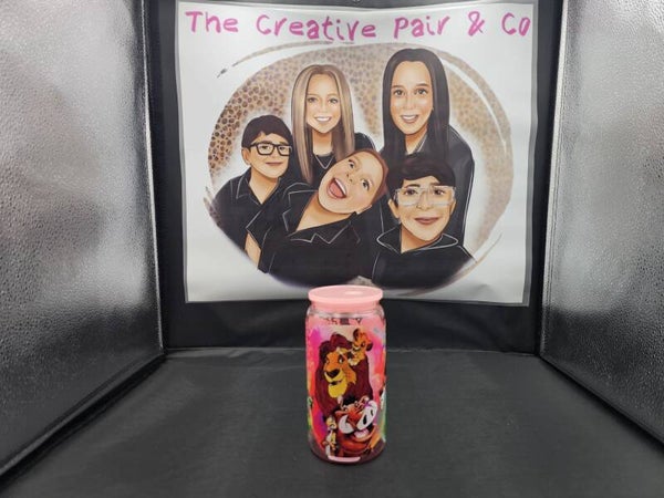 16oz Lion acrylic tumbler