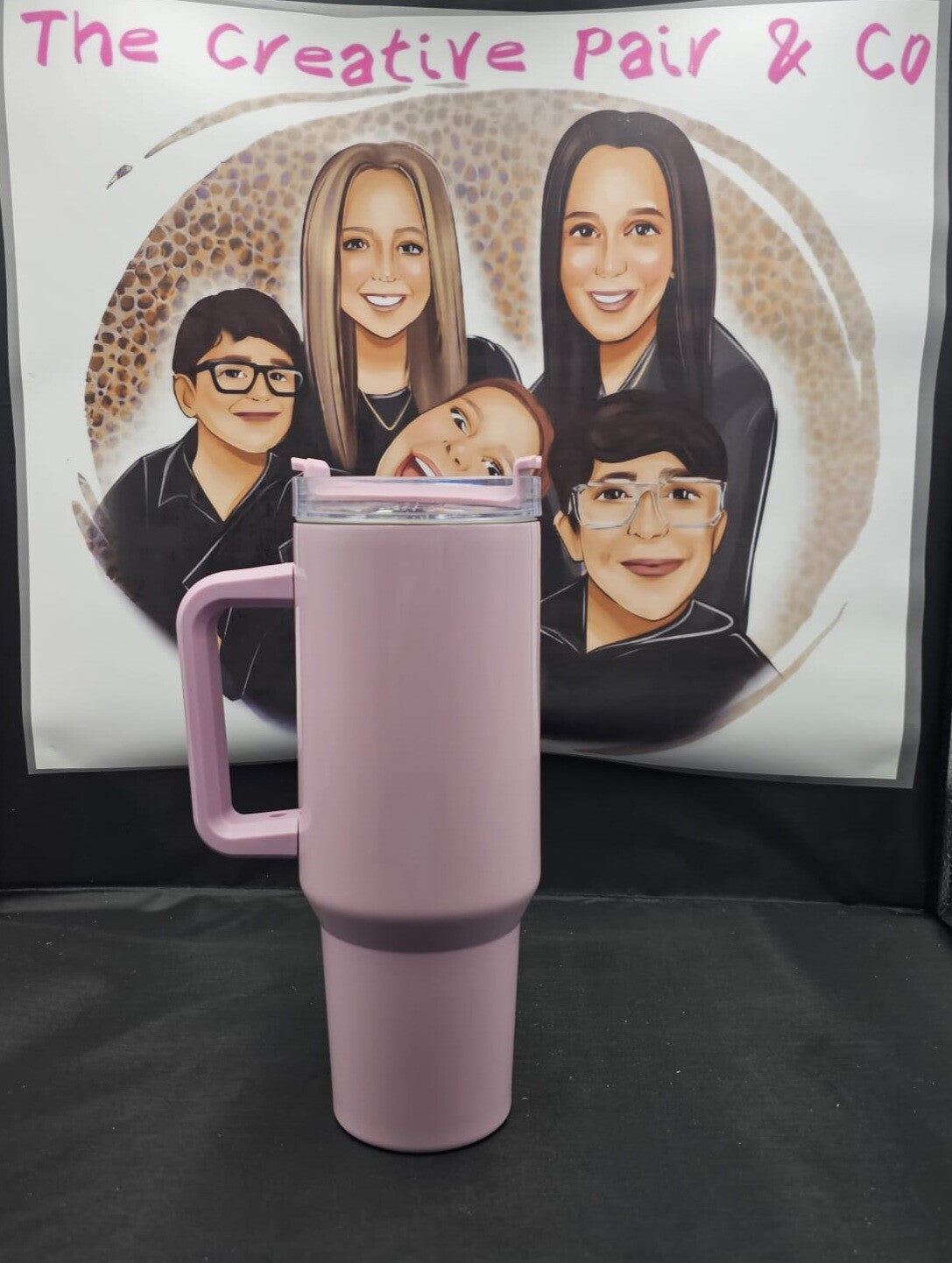 40oz Insulated Tumbler - light purple