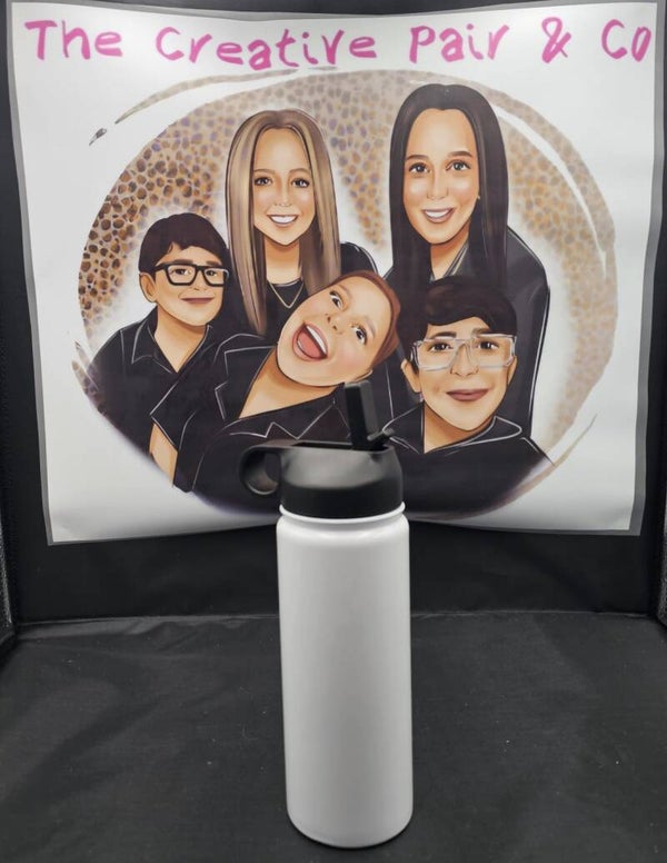 20oz Insulated sublimation sports bottle