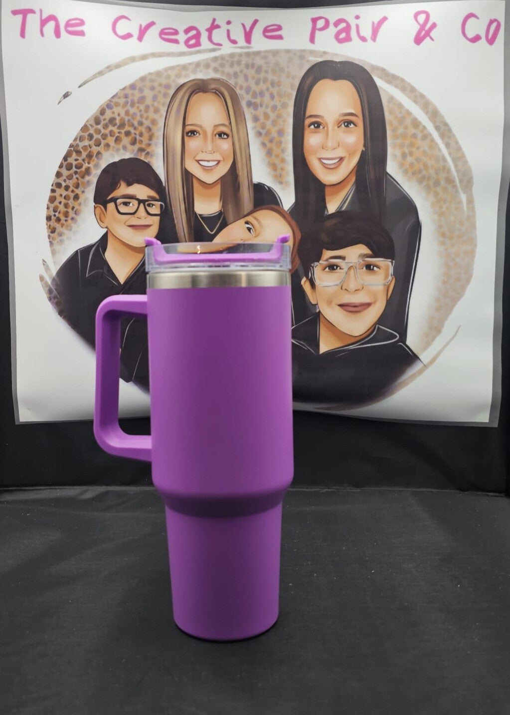 40oz Insulated Tumbler - pinkle