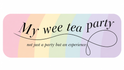 My wee tea party