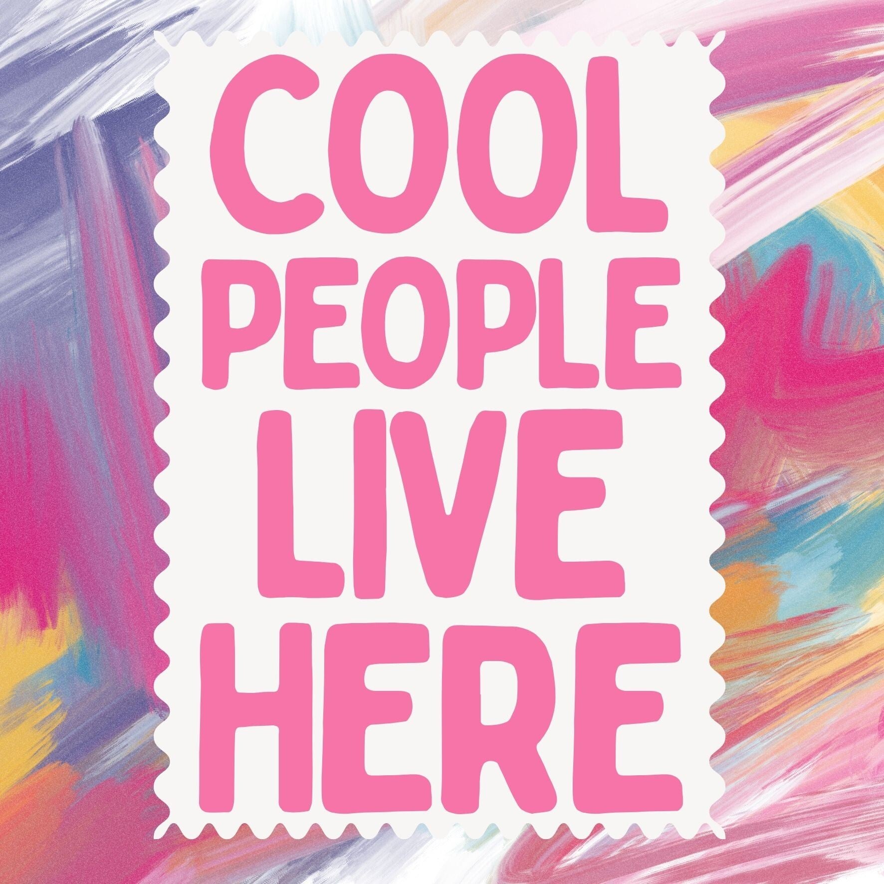 Tegel Cool people live here