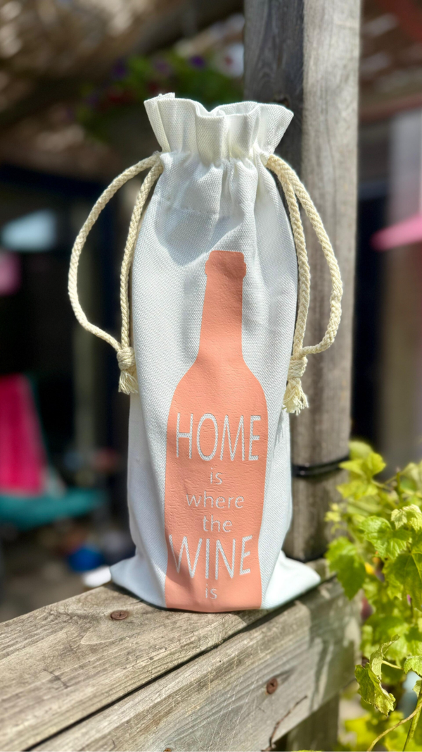 Wine-gift-bag Home is where the wine is