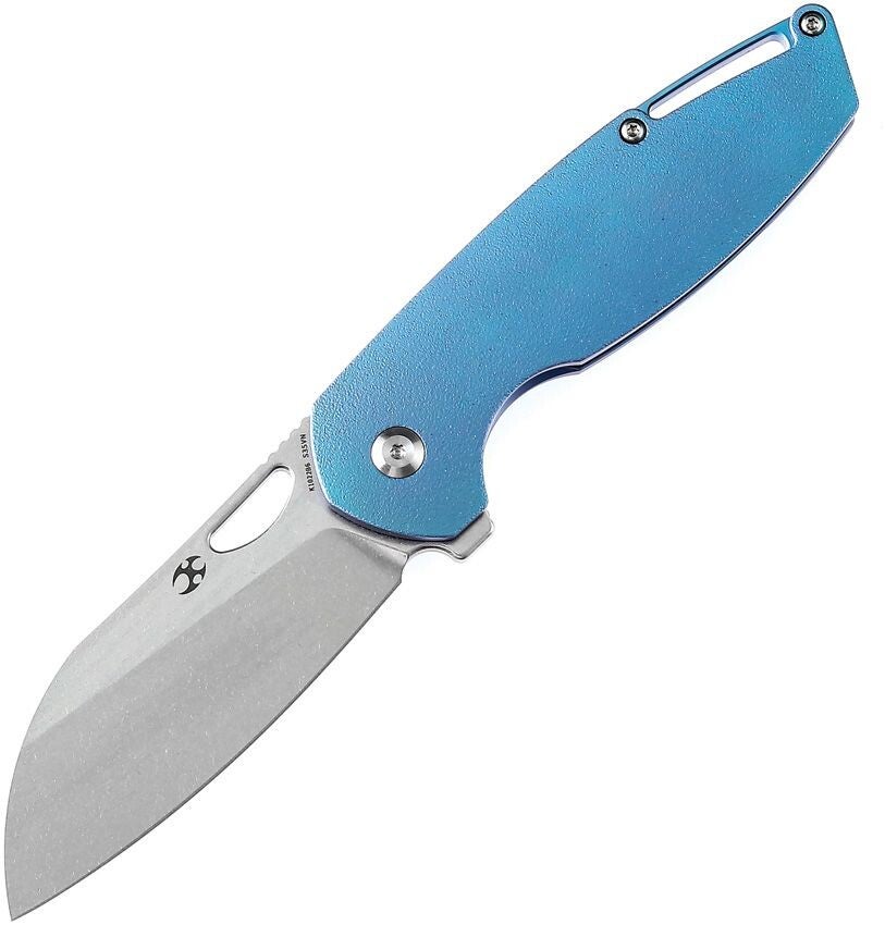 K1022B6 - Kansept Knives  Model 6 Framelock Orange Peel
