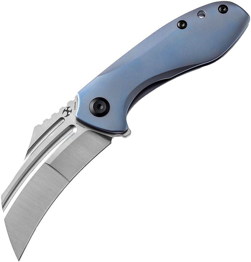 K1031A3 - Kansept Knives  KTC3 Linerlock Blue Ti