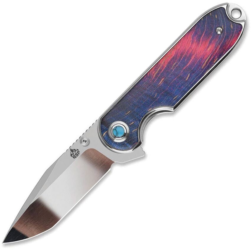 QS168B - QSP Knife  Nebula Linerlock Wood