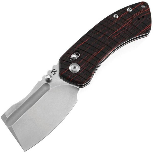 TE2030V6 - Kansept Knives  Korvid V Crossbar Lock blk/Red