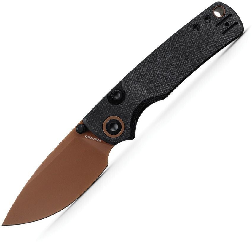 VOSA2610 - Vosteed  Porcupine Top Linerlock BlkMic $48.00