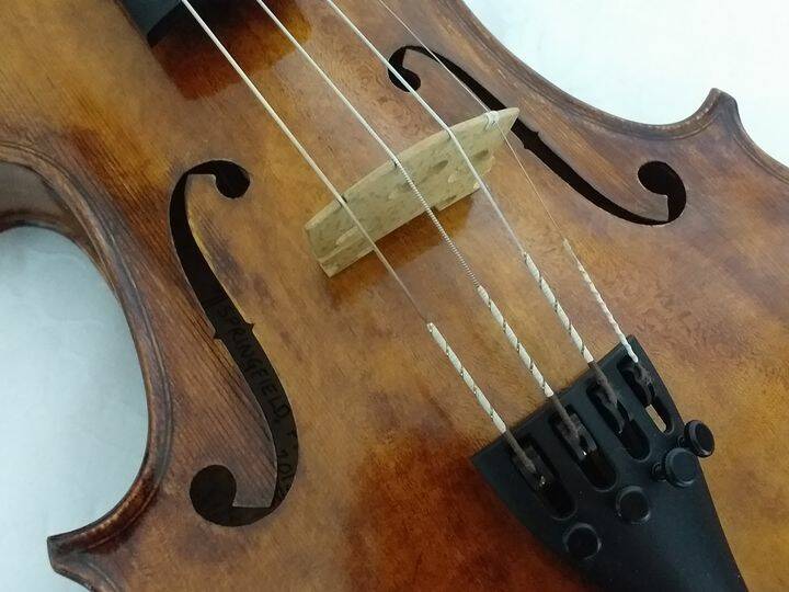 GOLDEN BROWN SOUND HOLES