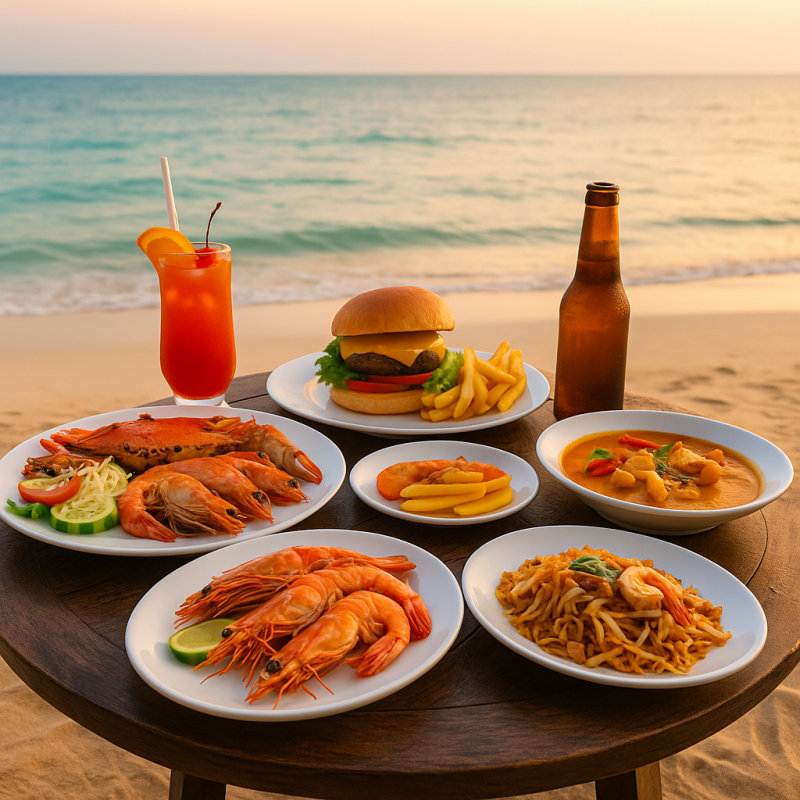 Seaview dinner Koh Larn