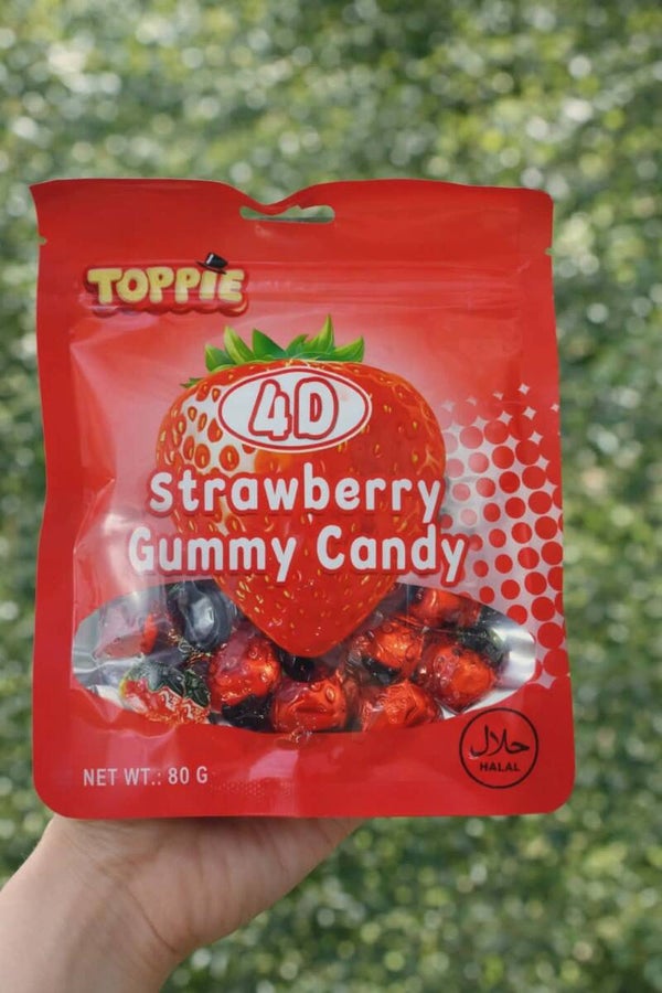 Strawberry Gummy Candy (80g)