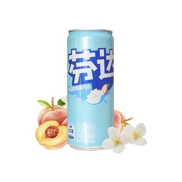 Fanta jasmin pêche (33cl)