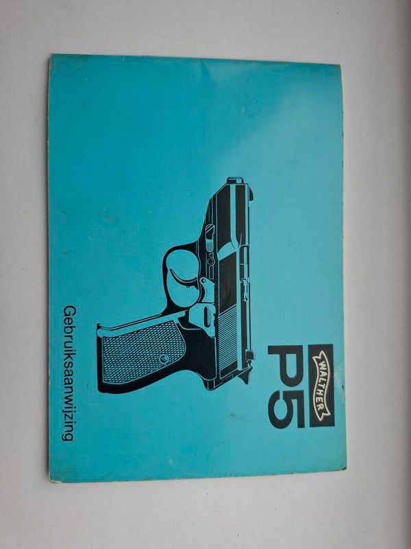 Walther p5 gebruiksaanwijzing