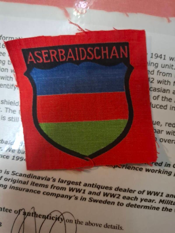 Aserbaidschan vrijwilligersmouwschild