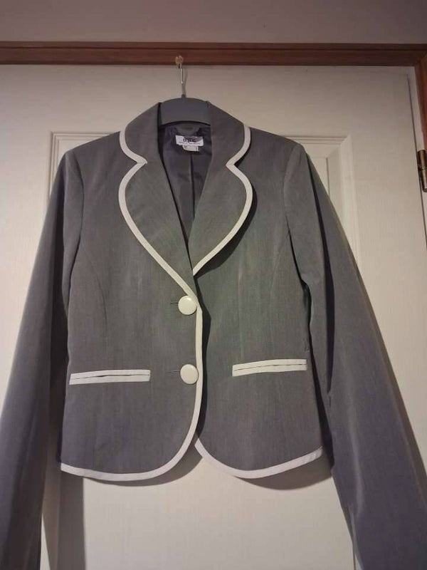 Blazer gris femme