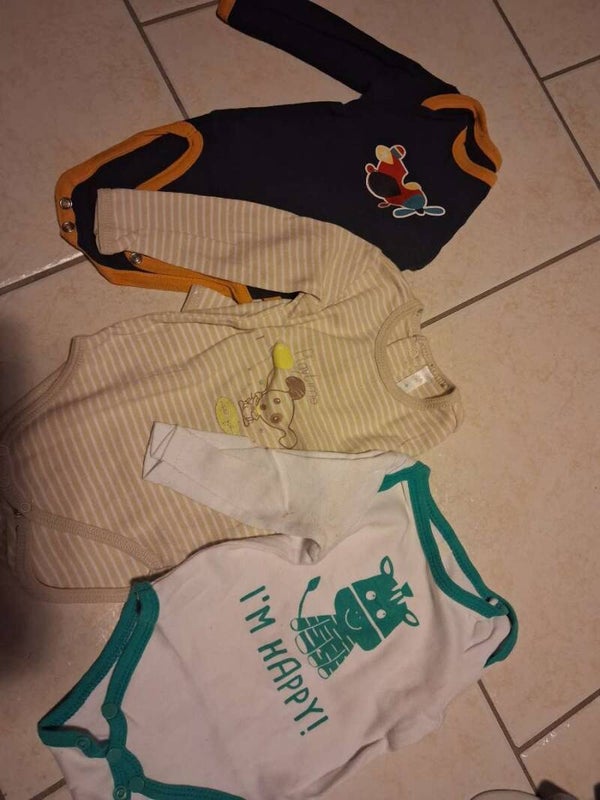 Lot de 3 body