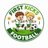 First kicks football