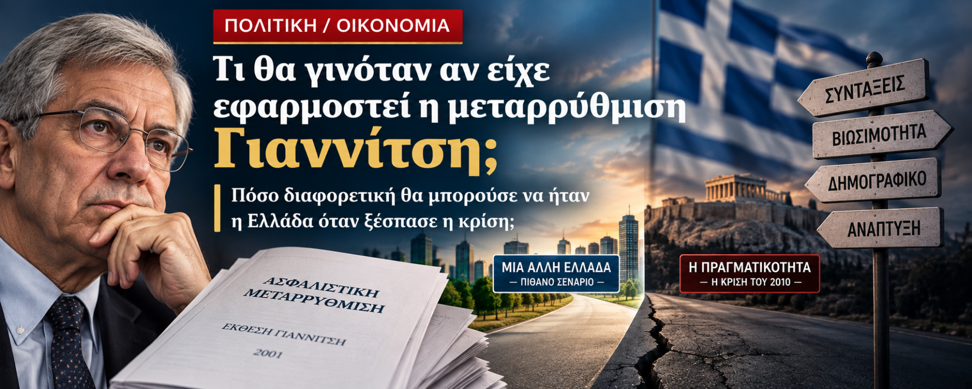 Πολιτική Οικονομία - Τι θα γινόταν αν είχε εφαρμοστεί η μεταρρύθμιση Γιαννίτση;