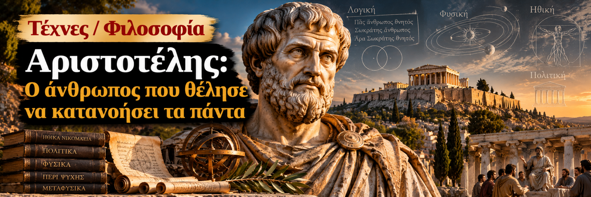 Αριστοτέλης - Ο άνθρωπος που θέλησε να κατανοήσει τα πάντα