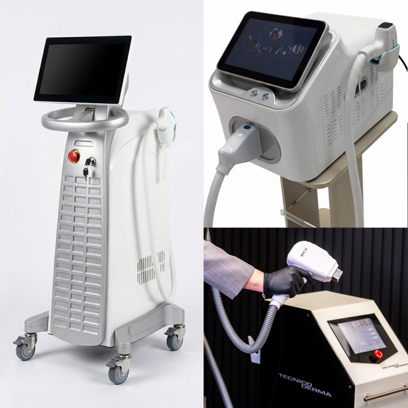 Professionele diode laser van Tecnicoderma