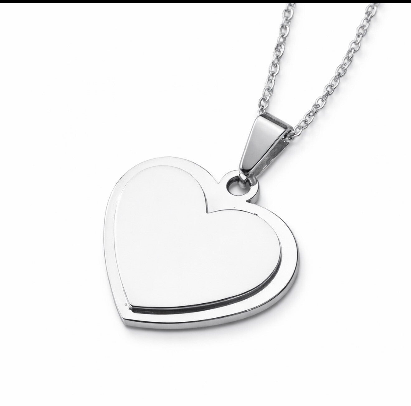 Collar Corazón Doble