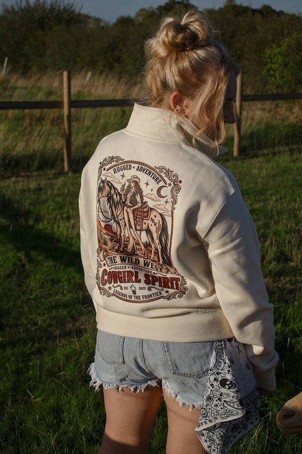 Cowgirl Spirit 1/4 Zip- PRE-ORDER