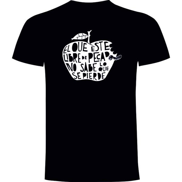 Camiseta el que este libre de pecado