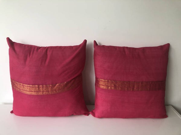 kussenhoes tweedelig/ two piece throw pillow cover set