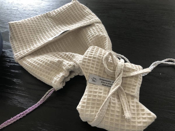 lunchset, tas en herbruikbare boterham wrap/ lunch set, bag & reusable sandwich wrap