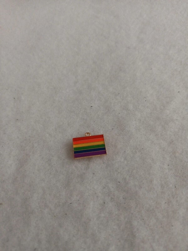 Lgbtq Pride Gay Human Freedom Love Regenbogen Fahne Anhänger