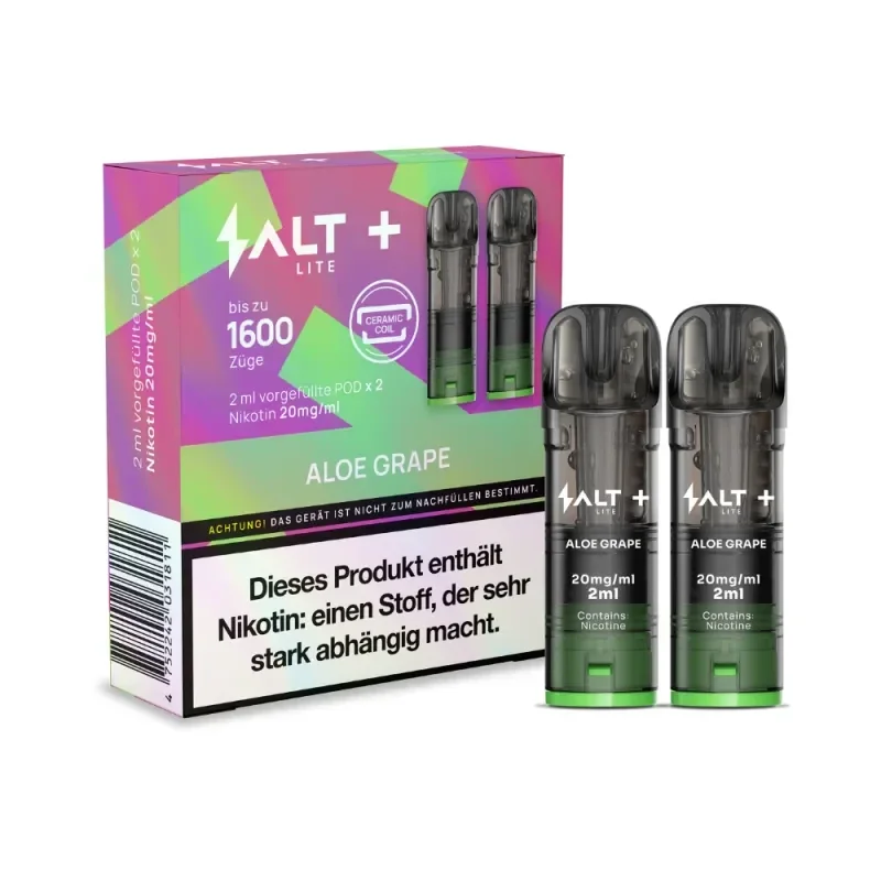 Salt Plus Lite - Aloe Grape Pods 2er Pack
