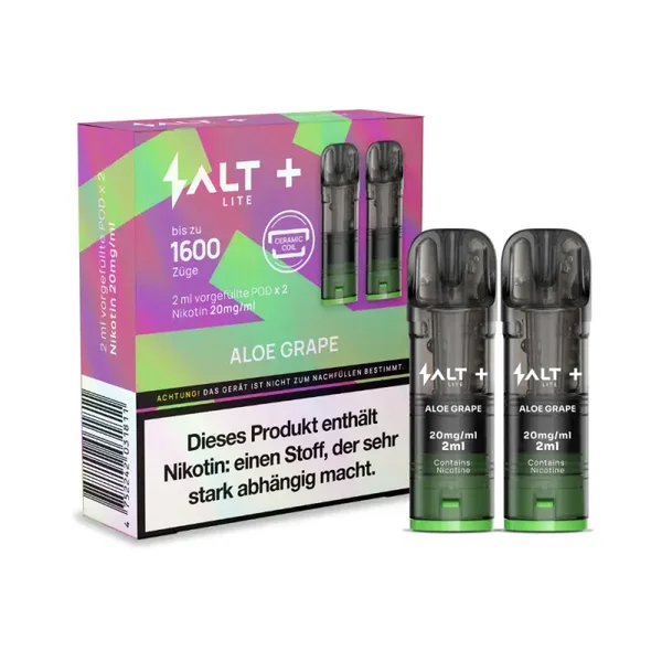 Salt Plus Lite - Aloe Grape Pods 2er Pack