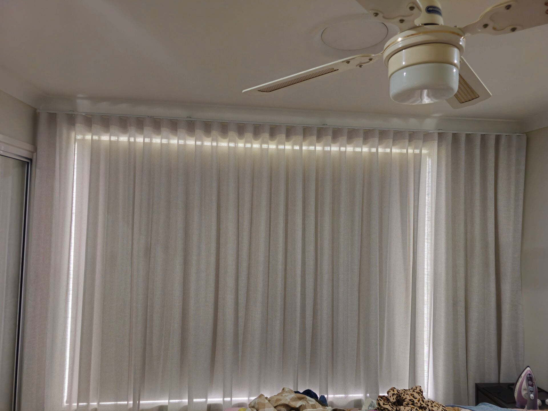 Sheer Curtains installed at Quakers Hills home