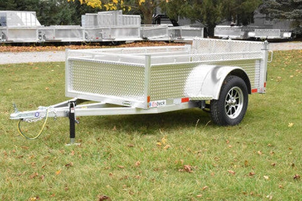 4' Wide Single Axle Utility