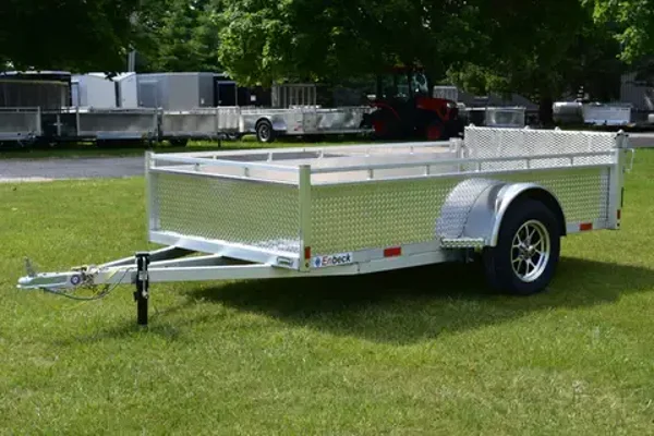 5' Wide Single Axle Utility